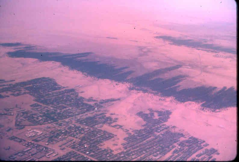 Vu d'avion (entre Tam et Ghardaia)