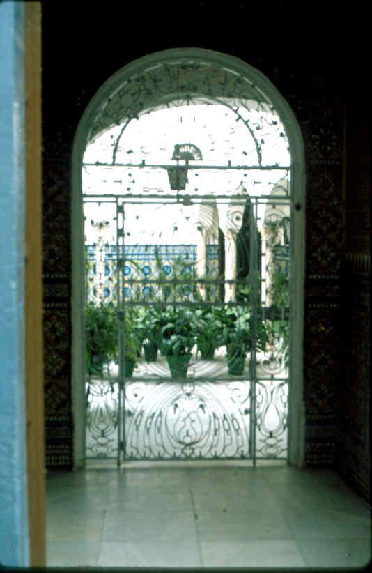 Entrée de patio