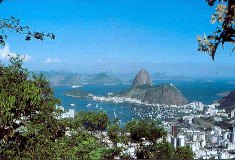 Depuis la montée au Corcovado